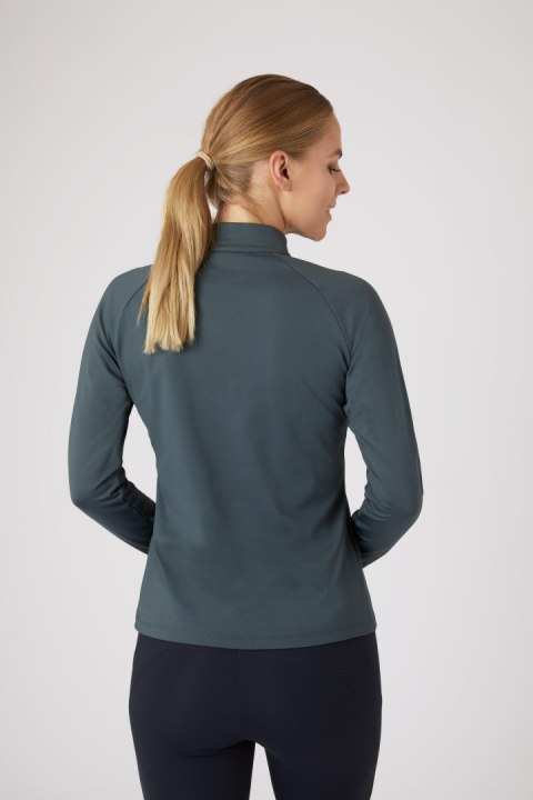 Koszulka treningowa Horze Katya z polarową podszewką Urban Chic Dark Green Koszulka treningowa Horze Katya z polarową podszewką Urban Chic Dark Green