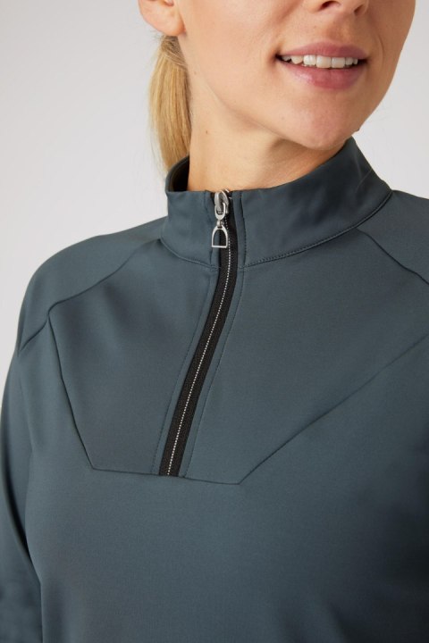 Koszulka treningowa Horze Katya z polarową podszewką Urban Chic Dark Green Koszulka treningowa Horze Katya z polarową podszewką Urban Chic Dark Green