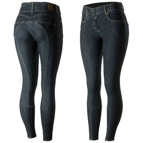 Bryczesy HORZE Victoria Denim jeansowe Bryczesy HORZE Victoria Denim jeansowe