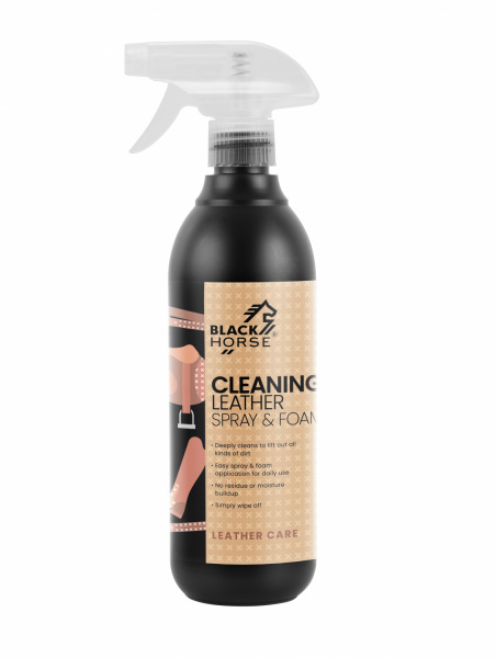 Cleaning leather spray and foam 500 ml -Pianka czyszcząca do wyrobów skórzanych