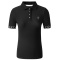 Koszulka polo Covalliero wiosna/lato 2025 Black